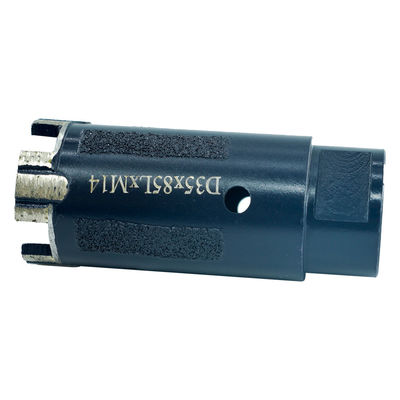 Perforación de núcleo de diamante sinterizado 120 mm para baldosas cerámicas de piedra y hormigón armado