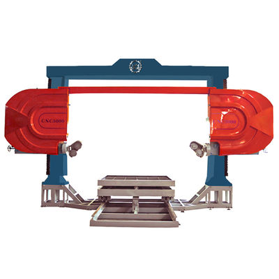 Sistema de control CNC para el corte cilíndrico de placas curvas de mármol de piedra