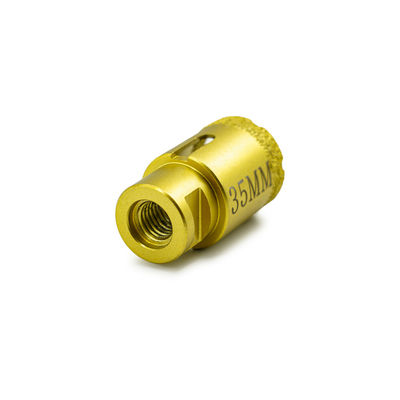 Segmento de broca de diamante soldado al vacío para diámetro de mármol 19-125 mm Rendimiento