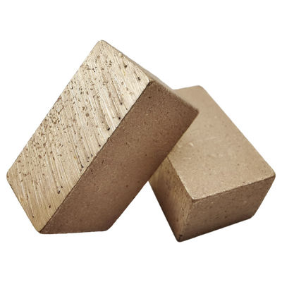 24x11x15 mm Segmentos de diamantes de forma plana para el corte de mármol en Arabia Saudita Competitivo