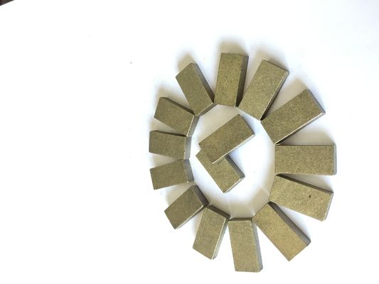 Segmentos de diamante expuestos rápidamente para el corte de mármol