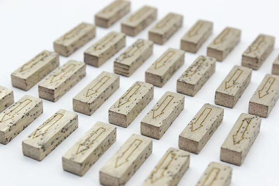Segmentos de diamante expuestos rápidamente para el corte de mármol
