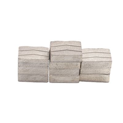 Herramientas manuales de corte de piedra de segmento de diamante de múltiples capas para el corte de mármol húmedo en granito