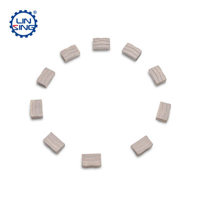 Herramientas manuales de corte de piedra de segmento de diamante de múltiples capas para el corte de mármol húmedo en granito
