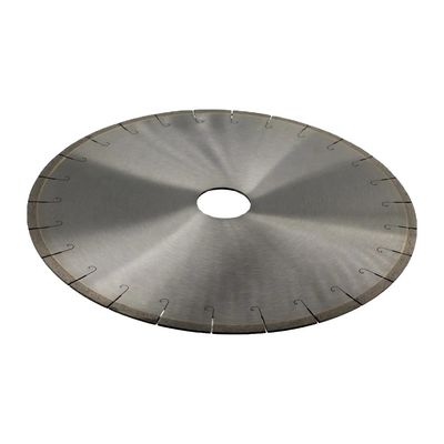 Cuchilla de sierra silenciosa con ranura en J revestida con Ti para cortar cerámicas de porcelana Dekton