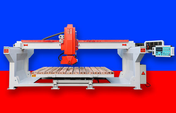 Máquina de corte de puentes infrarrojos LX-350 con consumo de agua de 3,5 m3/h y motor de 13 kW