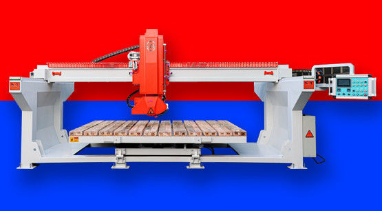 Máquina de corte de puentes infrarrojos LX-350 con consumo de agua de 3,5 m3/h y motor de 13 kW