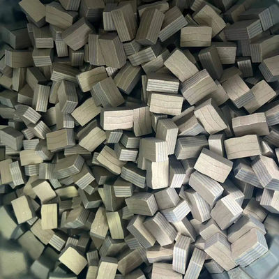 1200 mm M forma segmento de diamante hoja de sierra de diamante para el corte rápido de mármol ventajoso
