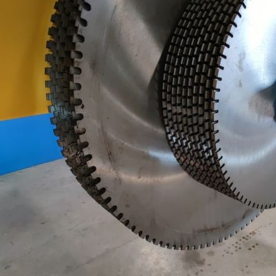 Máquina de corte de piedra de 55kw con motor de 1600 mm de brazo único y cuchillas múltiples para cortador de bloques de granito