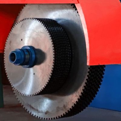 Máquina de corte de piedra de 55kw con motor de 1600 mm de brazo único y cuchillas múltiples para cortador de bloques de granito