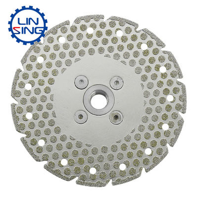 7/10/12 mm Altura del segmento 350 mm Lamina de sierra de diamante para herramientas de procesamiento de mármol