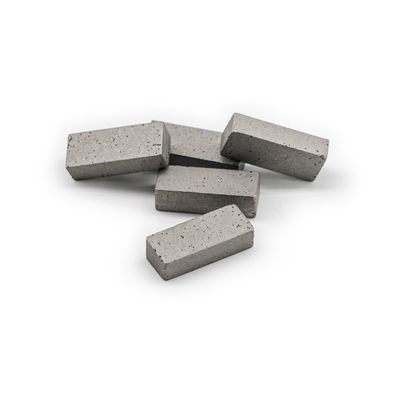 Segmentos de cuchillas de sierra de banda de mármol de forma plana para cortar losas de mármol 20*4.5/5.0*8/10