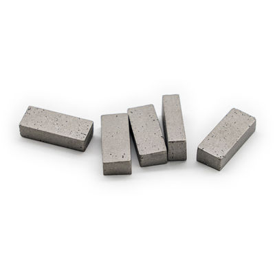 Segmentos de cuchillas de sierra de banda de mármol de forma plana para cortar losas de mármol 20*4.5/5.0*8/10