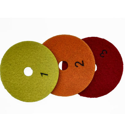 Pads de pulido flexibles de diamantes de grado 3 para pulir losas y azulejos