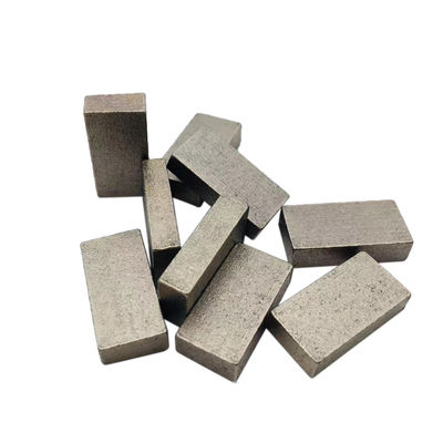 Segmentos de diamantes de soporte de OBM personalizados para la forma plana de mármol en la máquina de sierra