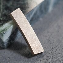 Polvo de diamante y metal en polvo 1200 mm 1400 mm hoja de sierra para cortar el granito andesita