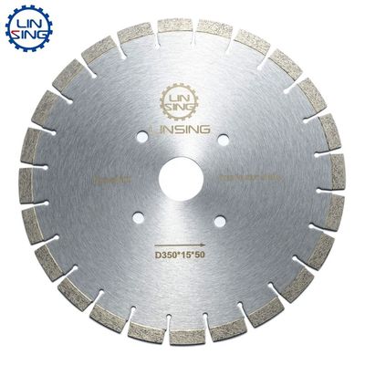 Disco de corte de cuchilla de sierra de diamante de 14 pulgadas para herramientas de corte de arenisca de lava Diámetro 350 mm
