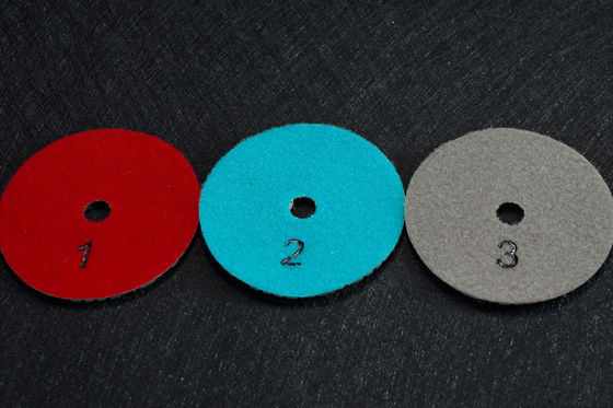 Top- D100MM Pads de brillo de diamantes para piedra de 100 mm a 300 mm