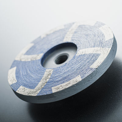 Rueda de molienda de diamantes de 6 pulgadas Herramientas de molienda de piedra Rueda de copa radial con 6 segmentos