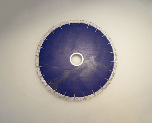 ARC Forma de diamante en polvo de metal 350 mm Cuchilla para el puente láser Granito de azulejos de corte de disco