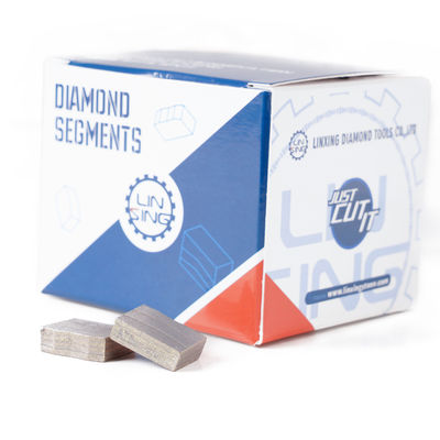 Long durable M forma segmentos de diamantes de la hoja de sierra circular para el corte de granito y mármol