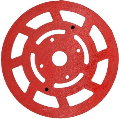 Disco de molienda de diamantes de unión de metal de soporte personalizado para el pulido de granito de forma redonda