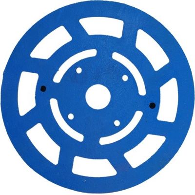 Disco de molienda de diamantes de unión de metal de soporte personalizado para el pulido de granito de forma redonda
