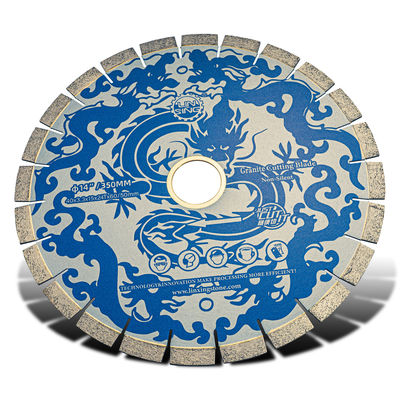 14 pulgadas de granito 350mm sinterizado de diamante de la hoja de sierra para cortar mojado disco de corte de diamante