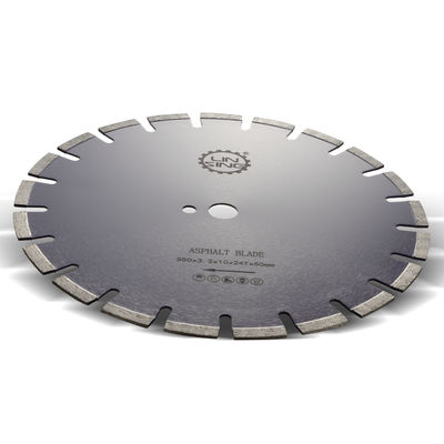 Cuchilla de sierra de diamantes de grado industrial de 300-600 mm para corte de asfalto sinterización segmentada