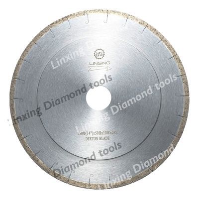 Cuchillas de sierra de diamantes duraderas para cortar granito de mármol y dectón de todos los tamaños
