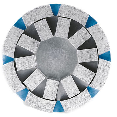 Satélite de diamante abrasivo para herramientas de molienda de granito Diámetro 130mm-150mm Grita 30-100