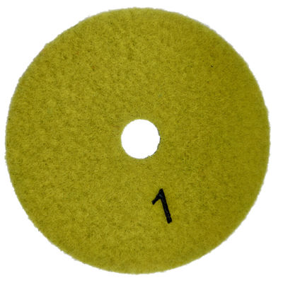 Enlace de resina de 3 pasos Pads de pulido flexibles para herramientas de molienda de piedra de buen rendimiento