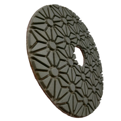 Grado A 4 pulgadas de resina de unión 4 pasos de almohadillas de pulido flexibles para soporte seco personalizado ODM