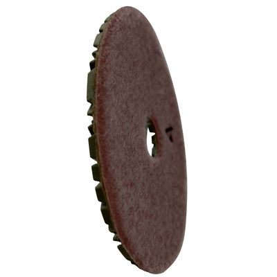 Grado A 4 pulgadas de resina de unión 4 pasos de almohadillas de pulido flexibles para soporte seco personalizado ODM