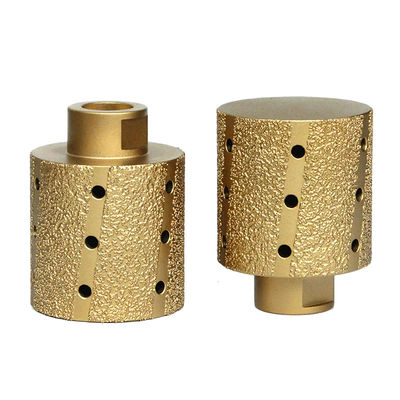 Corte CNC de la rueda del fregadero de diamantes con vacío de fresado con brasado