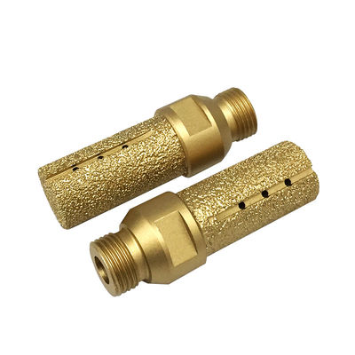 Corte CNC de la rueda del fregadero de diamantes con vacío de fresado con brasado
