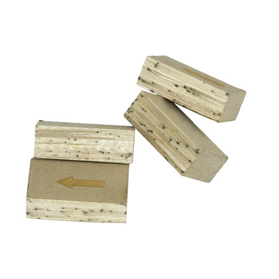 Segmento de diamante en forma de sándwich para cortar piedra de mármol ODM con buena nitidez