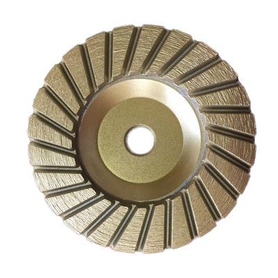 Apoyo personalizado OEM Metal Bond Diamond Angle Grinder Cup Wheel para el pulido de piedra
