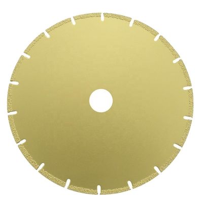 Cortador con disco de vacío de 125 mm con cuchilla con ranuras de diamante para moler bordes de losas de piedra de mármol