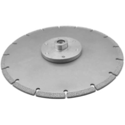 Cortador con disco de vacío de 125 mm con cuchilla con ranuras de diamante para moler bordes de losas de piedra de mármol