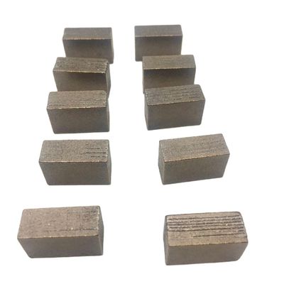 Segmento profesional de diamante, punta de corte de arenisca, capa de forma plana, segmento de 24*9*15 mm