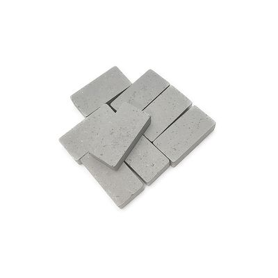 Segmento profesional de diamante, punta de corte de arenisca, capa de forma plana, segmento de 24*9*15 mm