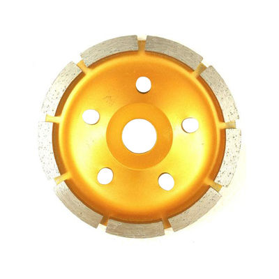 Ruedas de perfilado de diamantes sinterizando rueda de copa de segmento doble de diamantes para molienda de piedra