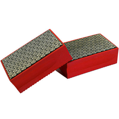 Esponja electroplacada Diamante de pulir a mano Bloques de lija para azulejos cerámicos de granito de mármol