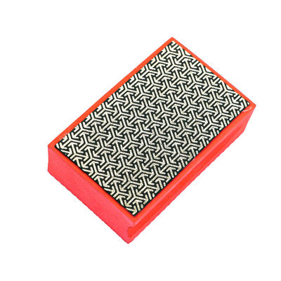 Esponja electroplacada Diamante de pulir a mano Bloques de lija para azulejos cerámicos de granito de mármol