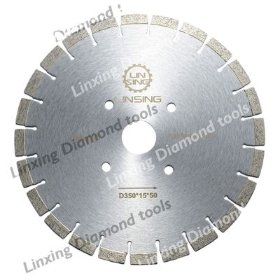 2.4mm espesor de la hoja U-slot Granito de mármol de corte de sierra de hoja disco con garantía