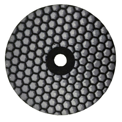 Herramientas redondas de diamante 3 pasos Pads de pulido flexibles secos / húmedos con buen rendimiento