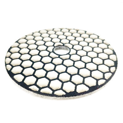 Herramientas redondas de diamante 3 pasos Pads de pulido flexibles secos / húmedos con buen rendimiento