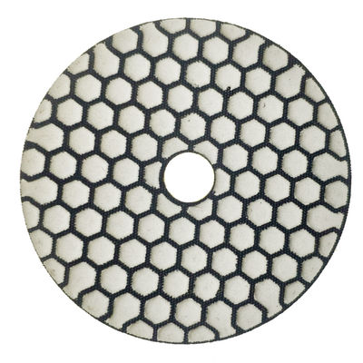 Herramientas redondas de diamante 3 pasos Pads de pulido flexibles secos / húmedos con buen rendimiento