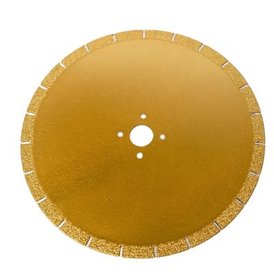 Cortar Disco de rectificación de cortador con soldadura al vacío 230 mm con resina de diamante de polvo metálico
